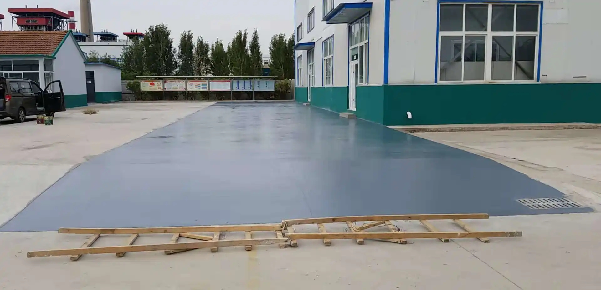 昌平车间厂房地坪漆修补翻新